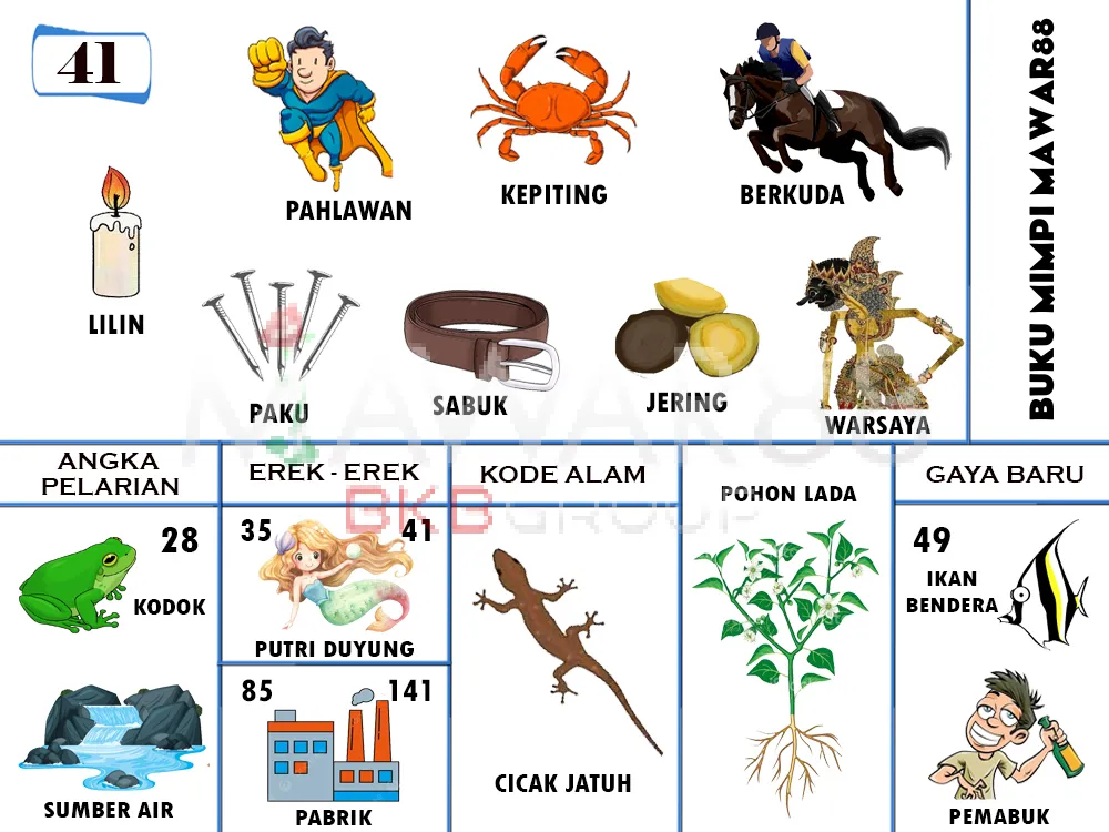 buku mimpi erek erek togel 41